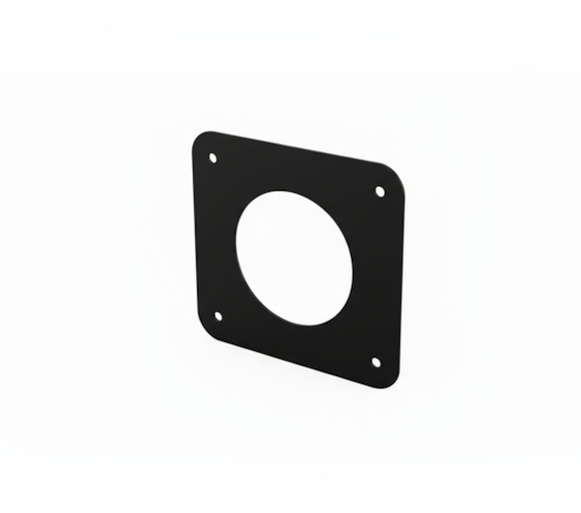 Arremate de Forro 180mm para Lareira Aberta - Preto Textura