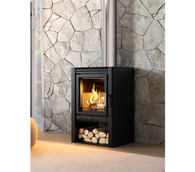 Calefator 101m² Dupla Combustão Zurique Z275GF - Grafite