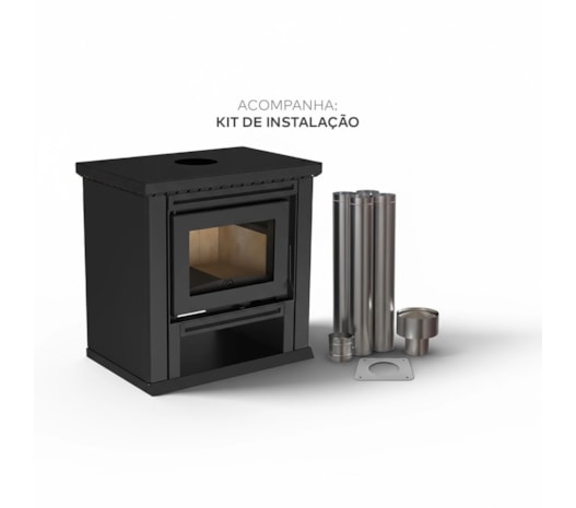 Segunda imagem do produto Calefator 111² Dupla Combustão - Munique 820