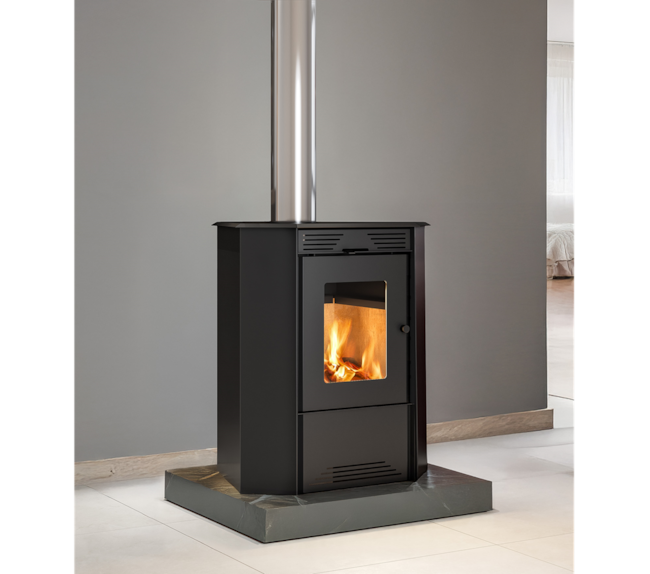 Calefator 114m² Dupla Combustão Nantes 890GF - Grafite