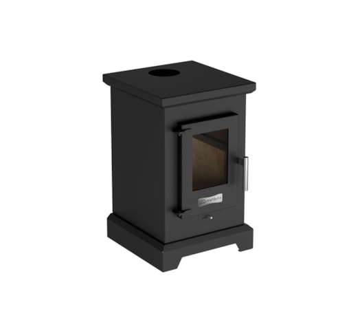 Segunda imagem do produto Calefator 55m² Dupla Combustão Dublin D400GF - Grafite