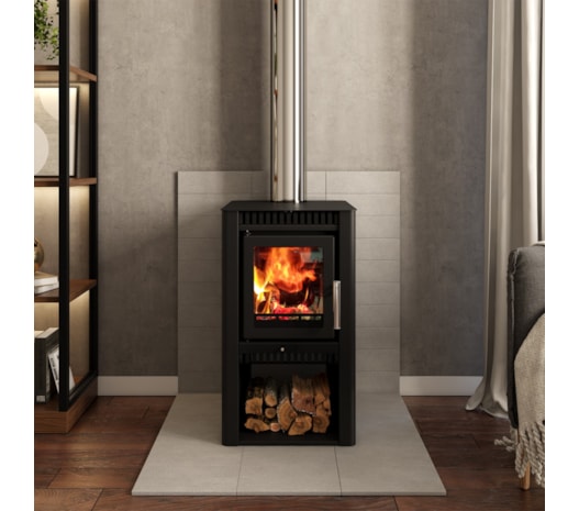 Calefator 64m² Dupla Combustão Zurique Z175GF - Grafite