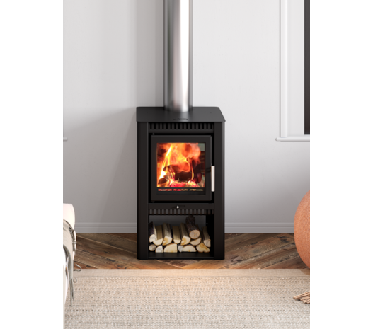 Calefator 83m² Dupla Combustão Zurique Z225GF - Grafite