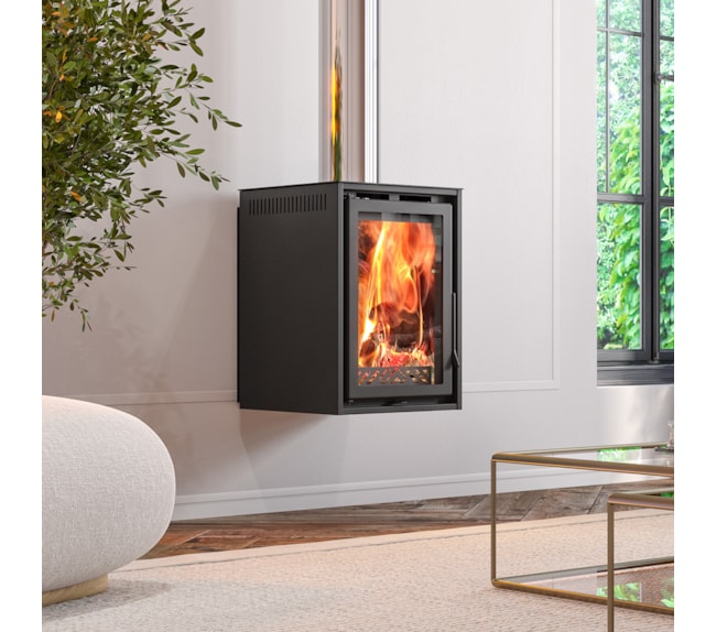 Calefator 92m² Combustão Completa Mendoza 375GF Grafite -  Suspenso