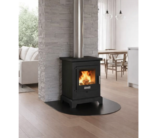 Calefator 92m² Dupla Combustão Dublin D600GF - Grafite