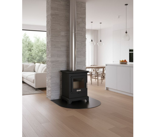 Calefator 92m² Dupla Combustão Dublin D600GF - Grafite