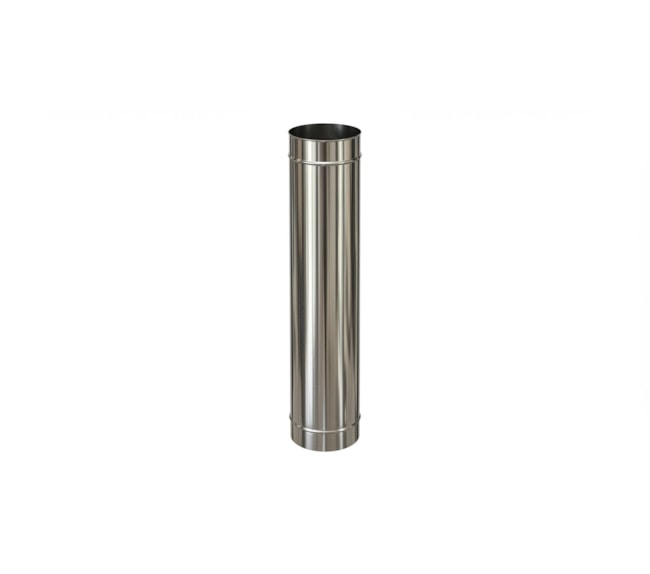 Cano 110mm para Calefator e Fogão a Lenha – 1 Metro Inox