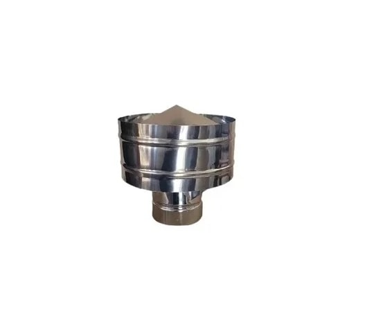 Chapéu Canhão 150mm para Calefator e Inserto - Inox