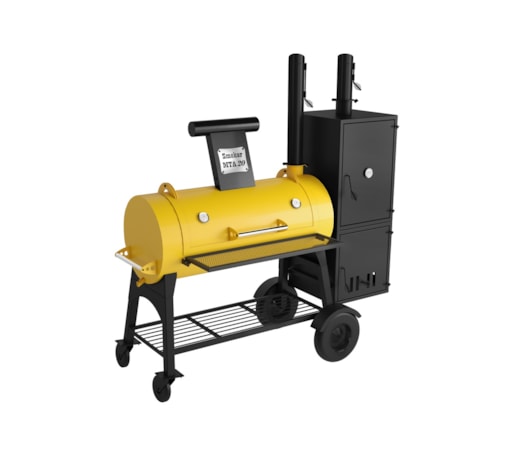 Segunda imagem do produto Churrasqueira Pit Smoker MTA20 - Com Warmbox