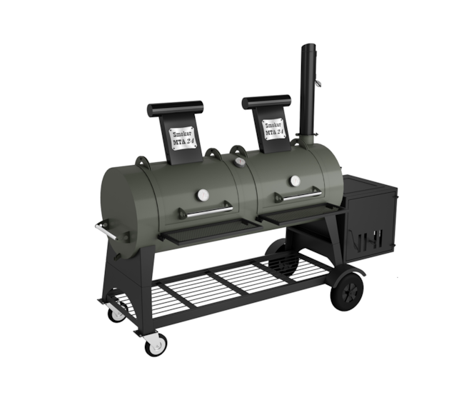Segunda imagem do produto Churrasqueira Pit Smoker MTA24