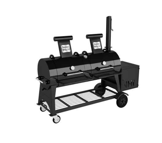 Segunda imagem do produto Churrasqueira Pit Smoker MTA24