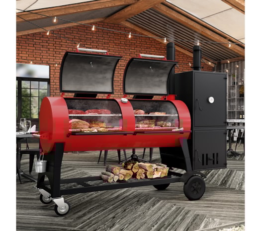Churrasqueira Pit Smoker MTA24 - Com Warmbox