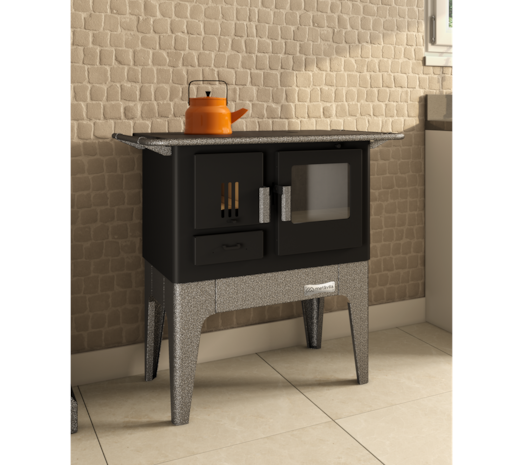 Fogão a Lenha Capadócia - Tampo Ferro Fundido Saída Direita ou Esquerda