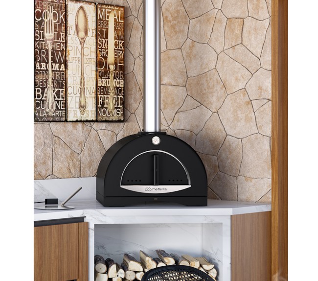 Forno de Pizza a Lenha Capadócia V640IN - Médio Grafite