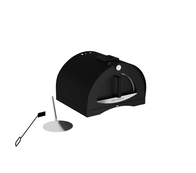 Segunda imagem do produto Forno de Pizza a Lenha Capadócia V640IN - Médio Grafite