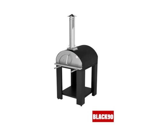 Segunda imagem do produto Forno De Pizza a Lenha Garden Firenze 610EX - Médio Preto