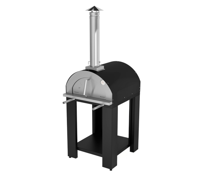 Segunda imagem do produto Forno De Pizza a Lenha Garden Firenze 610EX - Médio Preto