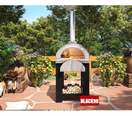 Forno De Pizza a Lenha Garden Firenze 610EX - Médio Preto