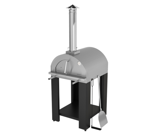 Segunda imagem do produto Forno De Pizza a Lenha Garden Firenze 615EX - Médio Inox