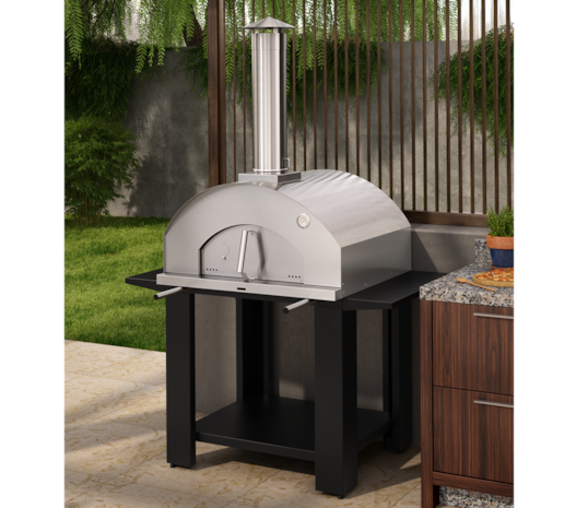 Forno De Pizza a Lenha Garden Napoli 815EX - Grande Inox