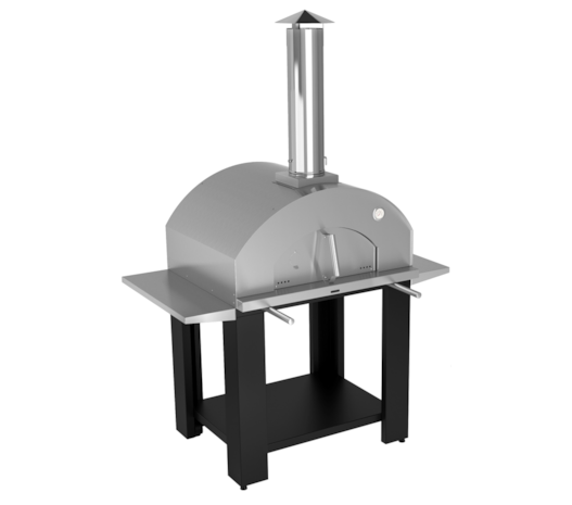 Segunda imagem do produto Forno De Pizza a Lenha Garden Napoli 815EX - Grande Inox