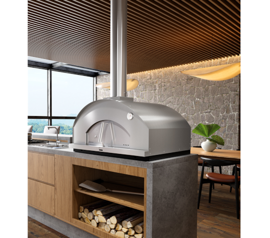 Forno De Pizza a Lenha Gourmet Napoli 815IN - Grande Inox