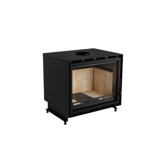 Segunda imagem do produto Inserto 148m² Dupla Combustão Viena 1600INS - Grafite