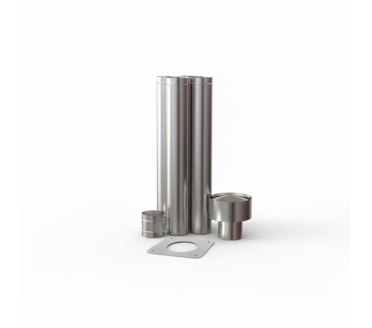 Kit de Instalação para Calefator 150mm KS15IN - Inox