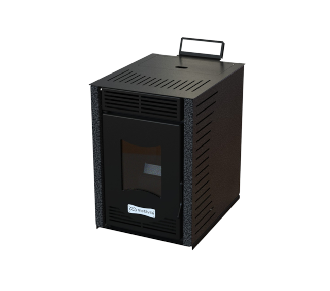 Segunda imagem do produto Lareira a Pellet Eletrônica Verona 550PLT - 4 Kw