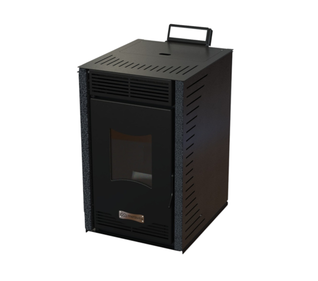 Segunda imagem do produto Lareira a Pellet Eletrônica Verona 600PLT - 6 Kw